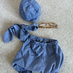 “Professor” Photo Prop Set – Newborn–3 Months